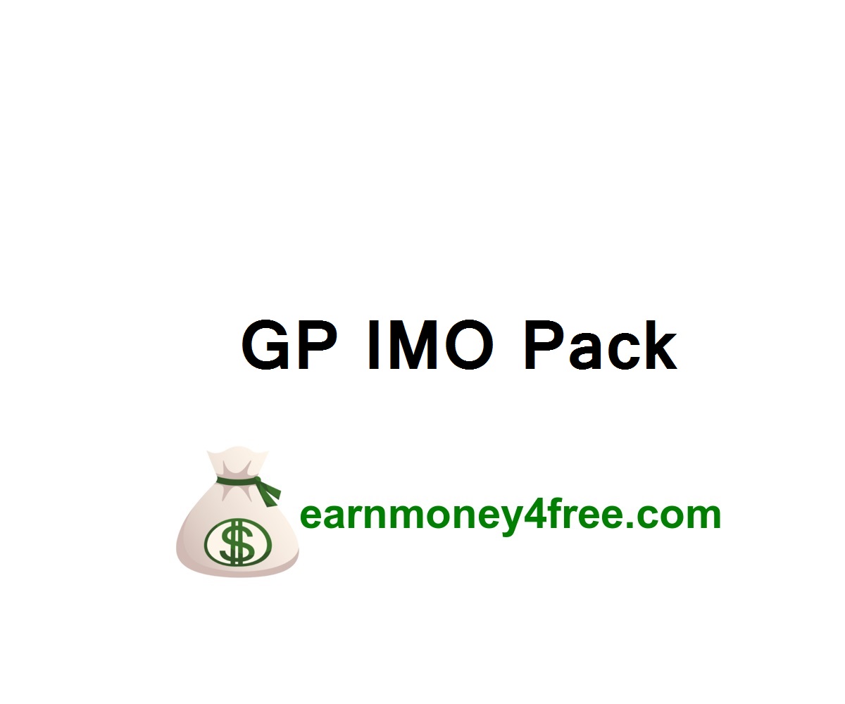 GP IMO Pack 2022 with Activation Code & Package List